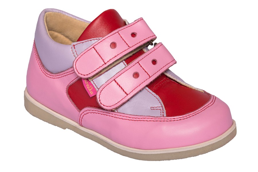 

Ортопедические кроссовки Aurelka 1025 красный/розовый/сиреневый