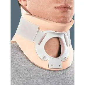 Двустворчатый шейный ортез с трахеальным отверстием Cervistable, M1530, Orthoservice (Швейцария), Цвет: бежевий, Размер: L - 11 