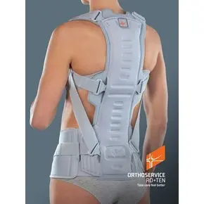Корсет ортопедичний Spinalplus 2.0, M33049, Orthoservice (Швейцарія), Колір: сірий, Розмір: S 