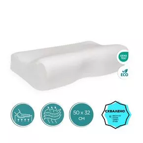 Подушка ортопедическая с эффектом памяти ОPO-119 Classic Ortomed, Размер: L 