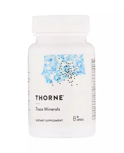 Микроэлементы, Trace Minerals, Thorne Research, 90 капсул 
