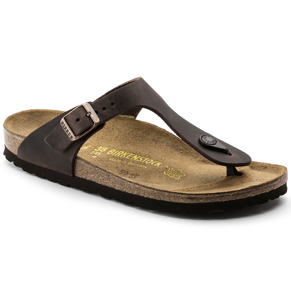 

Вьетнамки ортопедические Gizeh (743831S/743833N), BIRKENSTOCK, Коричневые;коричневый