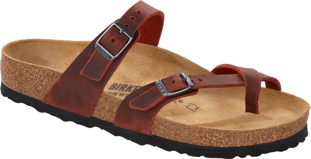 

Шлепанцы ортопедические Mayari (1015549N), BIRKENSTOCK, Бордовые