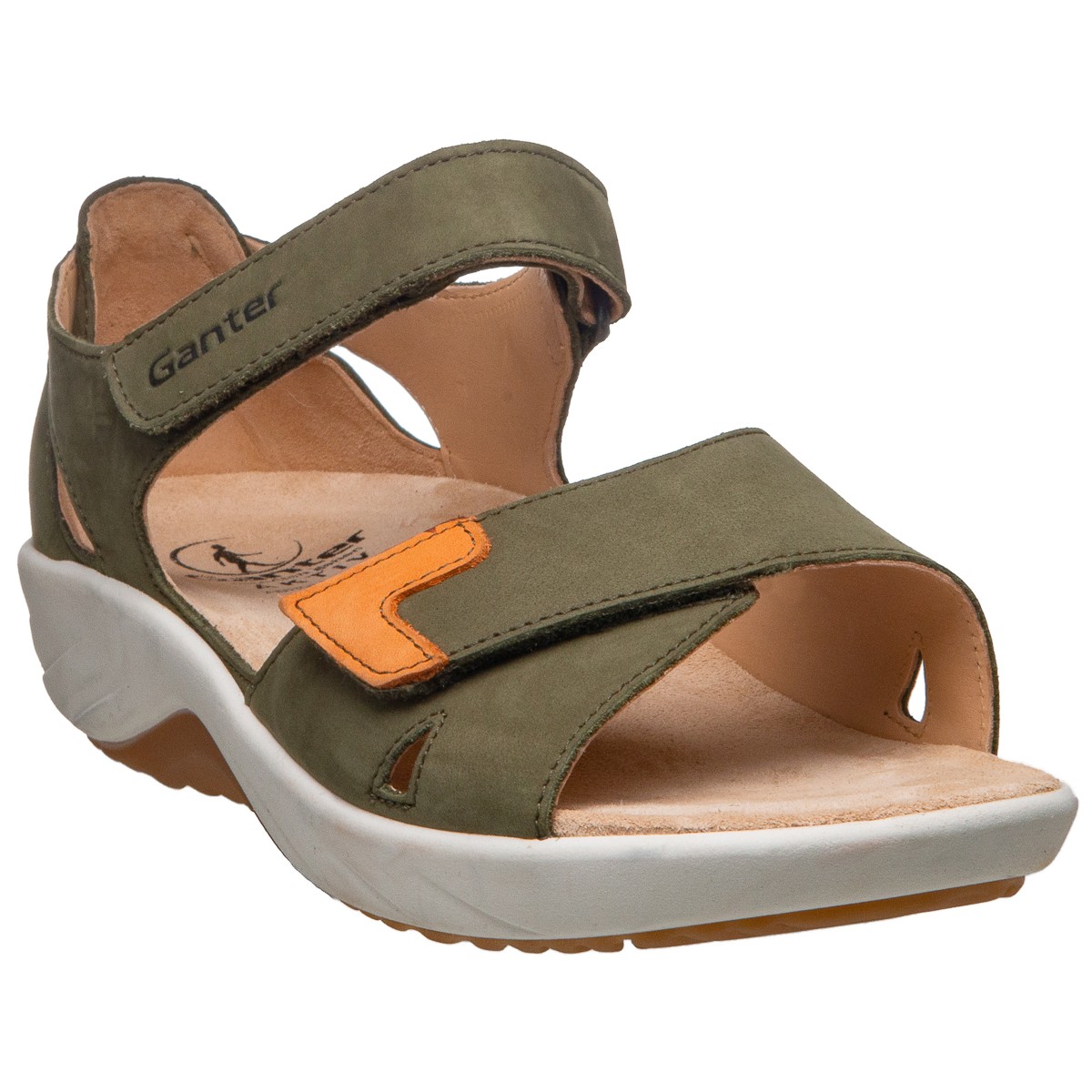 Ортопедические сандалии Genda, Ganter (7-20 4062) оливковый Орто