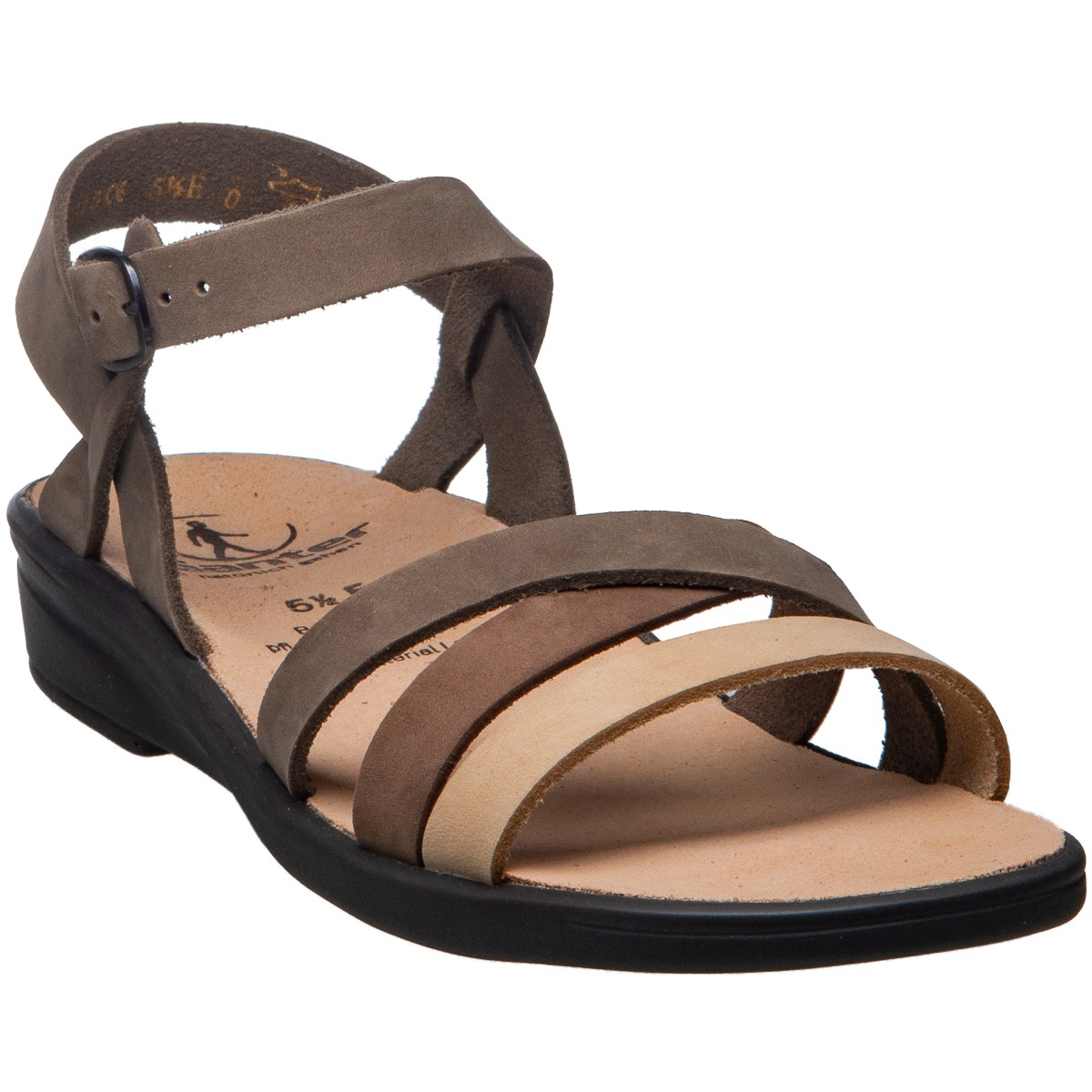 

Ортопедические босоножки Sonnika, Ganter (9-20 2812) кофе, Бордовые;коричневый