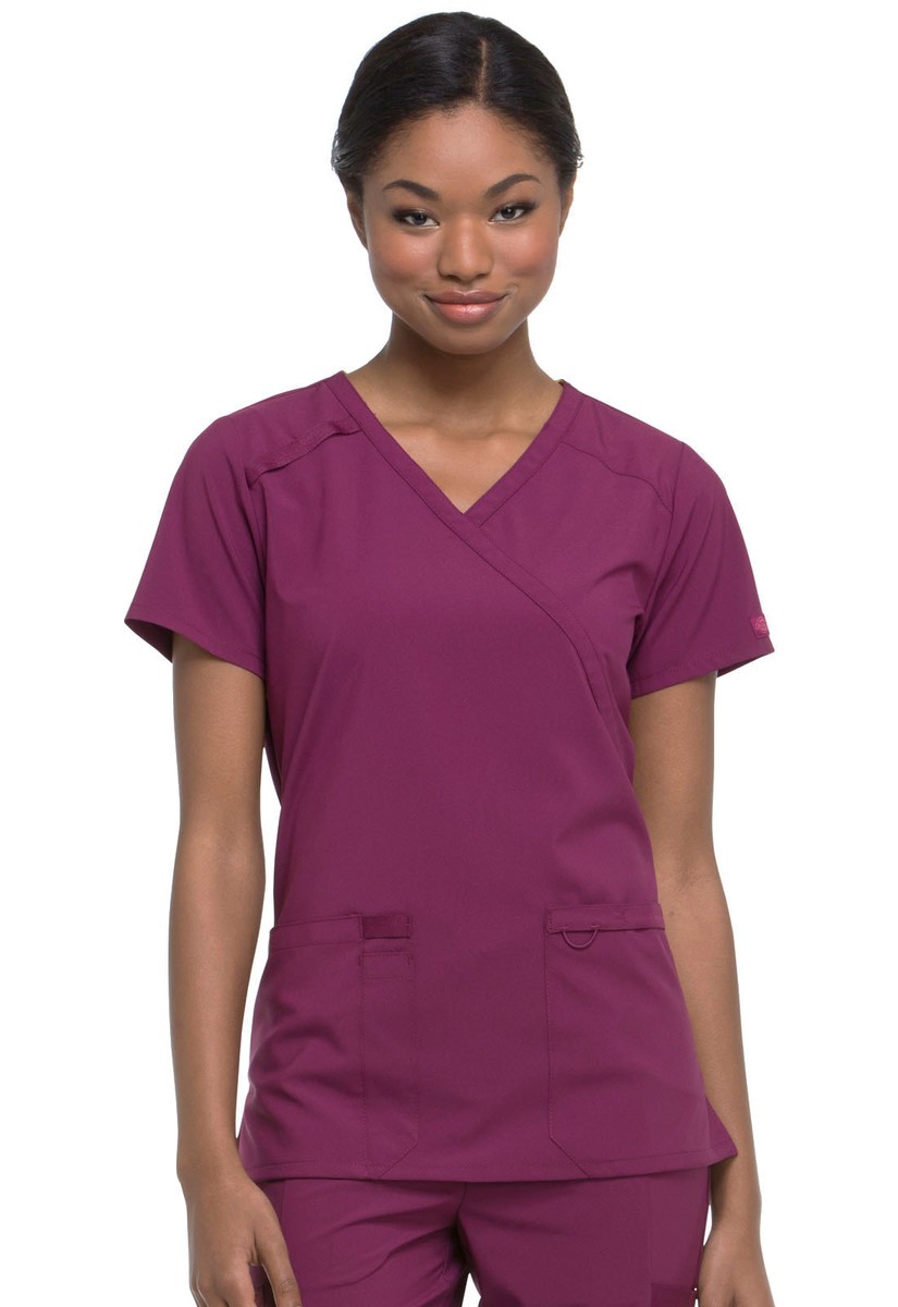 

Женский медицинский топ DK625 Dickies EDS Essentials(WNPS), Dickies (США), Бордовый