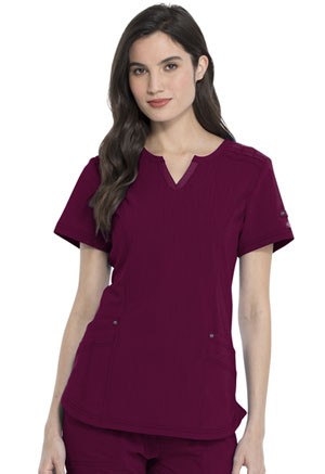 

Женский медицинский топ DK785 Dickies Advance Solid Tonal Twist(WIN), Dickies (США), Бордовый