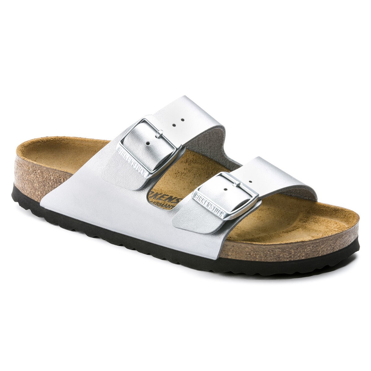 

Шлепанцы ортопедические Arizona (1012283N), BIRKENSTOCK, Серебристый