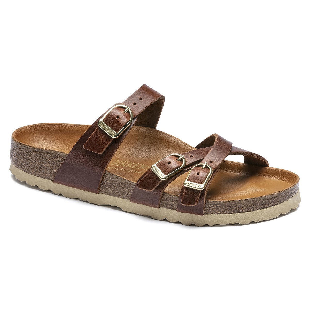 

Шлепанцы ортопедические Franca (1017568N), BIRKENSTOCK, Коричневый