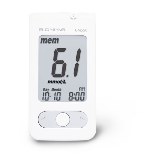 

Система контроля уровня глюкозы в крови Bionime Rightest GM 550