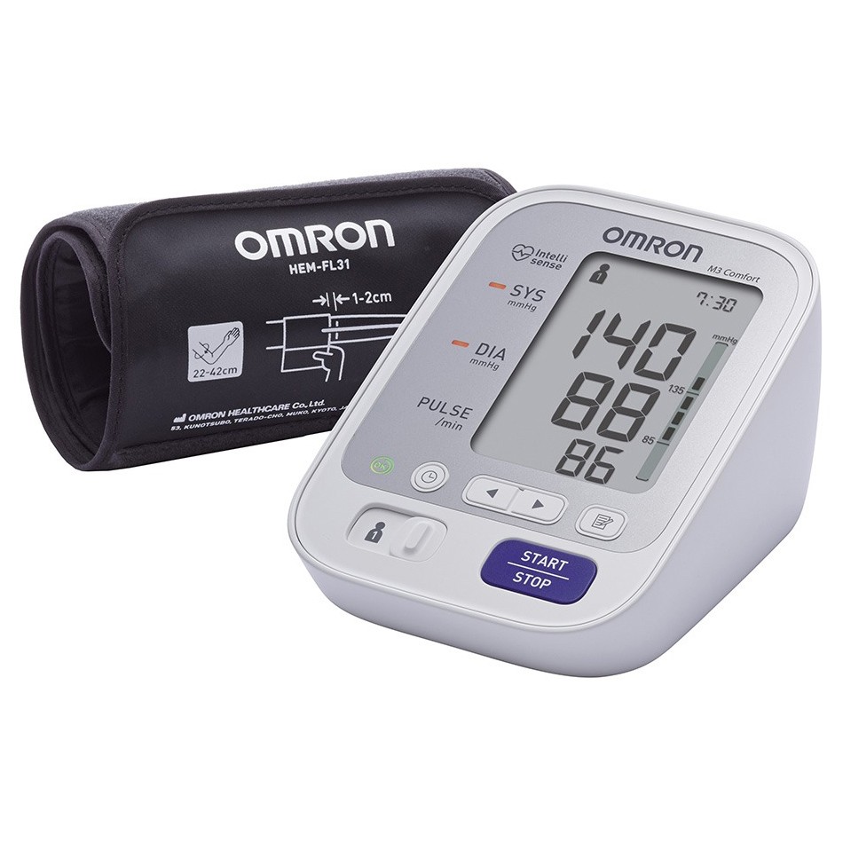 

Тонометр автоматический OMRON M3 Comfort с адаптером (HEM-7134-ALRU)