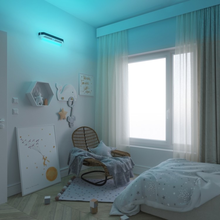 Экранированный облучатель с жалюзи BactoSfera EKRAN Jalousie 15х2 FAN (2  вентилятора) - купить Бактерицидные лампы в Киеве и Украине, Экранированный  облучатель с жалюзи BactoSfera EKRAN Jalousie 15х2 FAN (2 вентилятора) -  цена