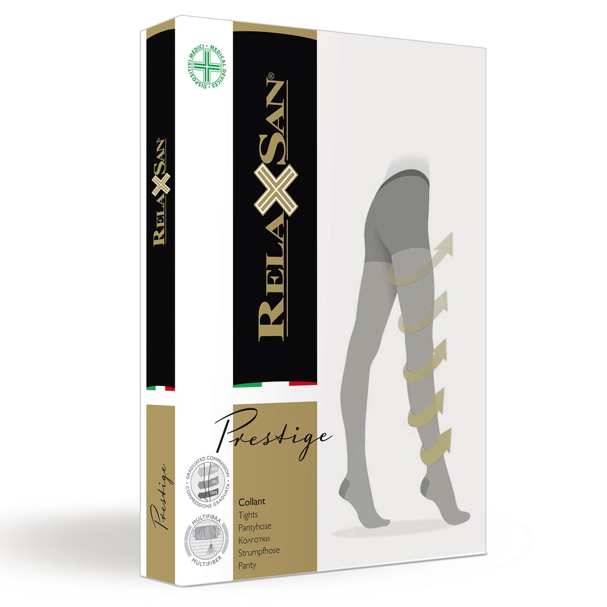 

Колготки 1 класс компрессии Relaxsan Prestige (18-22 mmHg) 880F, Relaxsan (Италия), Шоколад