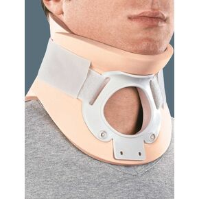 Двустворчатый шейный ортез с трахеальным отверстием Cervistable, M1530, Orthoservice (Швейцария), Цвет: бежевий, Размер: L - 11 