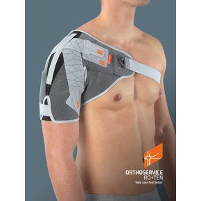 Ортез на плечевой сустав Shouldercross, M20726, Orthoservice (Швейцария), Цвет: сірий, Размер: L лівий 