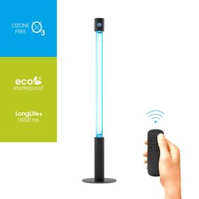 Бактерицидний опромінювач BactoSfera 360° 15 ECO RC-TIMER Black 