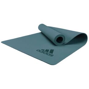 Килимок для йоги Adidas Premium Yoga Mat темно-зелений, 176 х 61 х 0,5 см(арт.ADYG-10300RG), Колір: Темно-зелений 