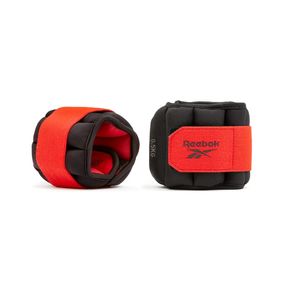 Обважнювачі щиколотки Reebok Flexlock Ankle Weights чорний/червоний, (арт.RAWT-11270), Колір: чорний/червоний, Розмір: 0.5 кг 