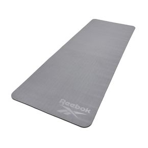 Двусторонний коврик для йоги Reebok Double Sided Yoga Mat черный/серый, 176 х 61 х 0,6 см, (арт.RAYG-11042BKGR), Цвет: чорний/сірий 
