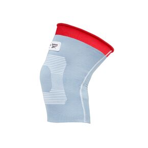 Фіксатор коліна Reebok Speedwick Knee Support білий/червоний (арт. RRSU-14323), Колір: білий/червоний, Розмір: S 