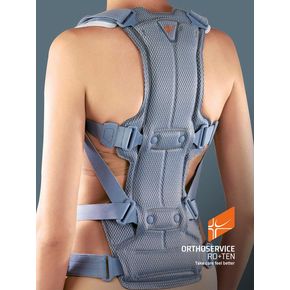 Корсет ортопедичний Spinalplus (арт.MT1049) Orthoservice (Швейцарія), Колір: голубий, Розмір: S 