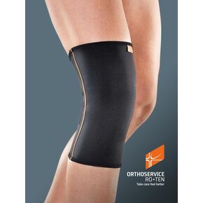 Бандаж на коленный сустав GenuFIT 60, компрессионный, MG1160, Orthoservice (Швейцария), Цвет: чорний, Размер: L 