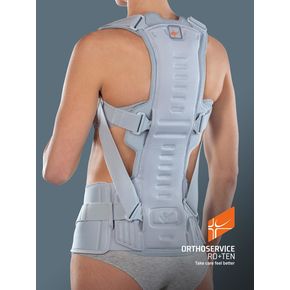 Корсет ортопедичний Spinalplus 2.0, M33049, Orthoservice (Швейцарія), Колір: сірий, Розмір: L 