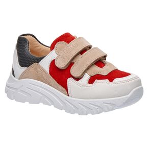 Кроссовки профилактические, белый/красный/бежевый (арт.LEO-2558 BG-RED) Theo Leo (Турция), Цвет: білий/червоний/бежевий, Размер: 26 