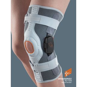 Ортез на коленный сустав с шарнирами Genuskill, M33122, Orthoservice (Швейцария), Цвет: сірий, Размер: L 