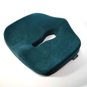 Ортопедическая подушка для сидения Max Comfort (от геморроя, простаты, подагры), Correct Shape (Украина) изумрудный, Цвет: смарагдовий 