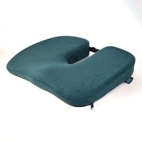Ортопедическая подушка для сидения Model One (от геммороя, простатита, подагры), Correct Shape (Украина) изумрудный, Цвет: смарагдовий 