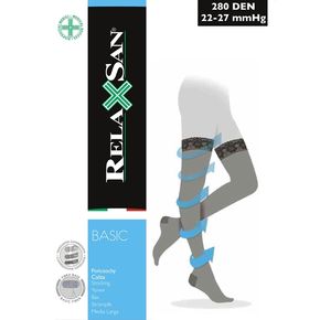 Чулки на резинке 2 класс компрессии (22-27 mmHg) 970, Relaxsan (Италия) 
