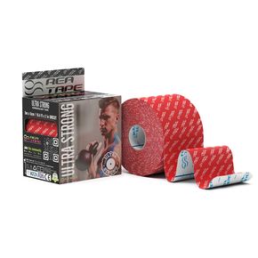 Кінезіо тейп REA TAPE Ultrastrong (Ультрасильний) 5 cм х 5 м, REA TAPE (Південна Корея) 