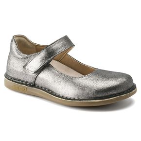 Туфли ортопедические детские Mantova (1016516S), BIRKENSTOCK, Цвет: срібло темне, Размер: 30 