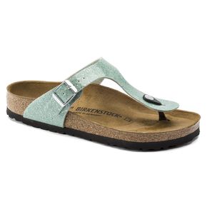 В'єтнамки ортопедичні жіночі Gizeh (1016127N), BIRKENSTOCK, Колір: блакитний блиск, Розмір: 35 