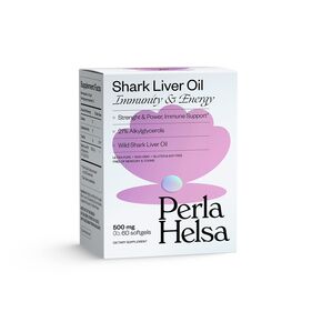 Рибячий жир з печінки акули (60 капсул), Perla Helsa 