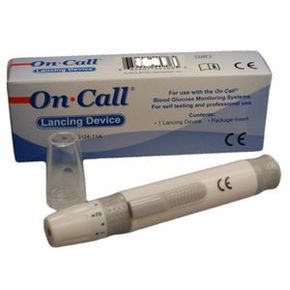 Пристрій для проколу (ланцетний) ON CALL, ACON (США) 