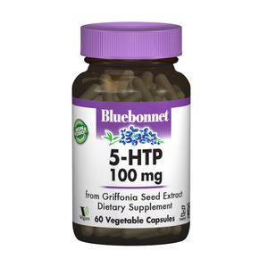 5-HTP (гідроксітріптофану), 100 мг, Bluebonnet Nutrition, 60 капсул 