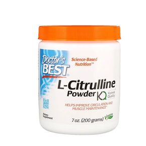 L-Цитрулін у порошку, L-Citrulline Powder, Doctor's Best, 200 гр. 