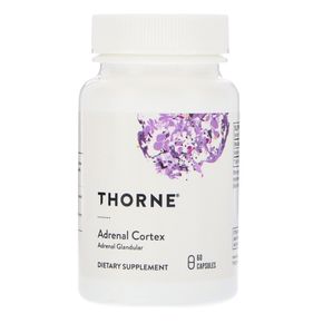 Комплекс для підтримки Наднірників адренало, Adrenal Cortex, Thorne Research, 60 капсул 