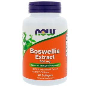 Босвелия Экстракт, Boswellia Extract, Now Foods, 90 Гелевых Капсул 