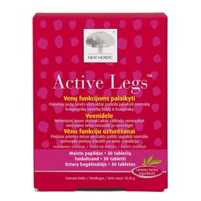 Натуральний засіб при варикозі вен Active Legs™, 30 таблеток, New Nordic (Швеція) 