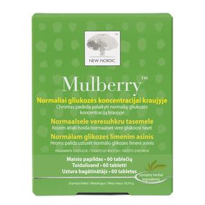 Засіб  для схуднення Mulberry™, 60 таблеток, New Nordic (Швеція) 