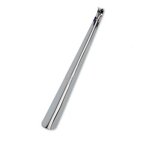 Metal Shoehorn PEDAG 605 - металева лопатка для взуття (довжина 52 см), Колір: срібний 