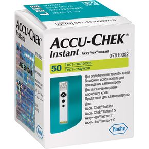 Тест-смужки "Акку-Чек Інстант" №50 (ACCU-CHEK INSTANT) 