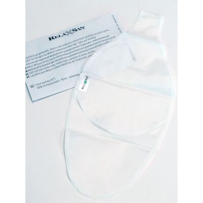 Левый медицинский компрессионный чулок Relaxsan Medicale Classic 2 класса, 23–32 мм рт.ст., с открытой носочной частью, Relaxsan (Италия) фото 7