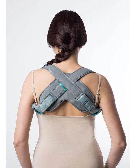 Фиксатор ключицы Clavicle Brace Fix plus, ORT-20104, Orthoteh (Болгария), Цвет: сірий, Размер: L фото 2