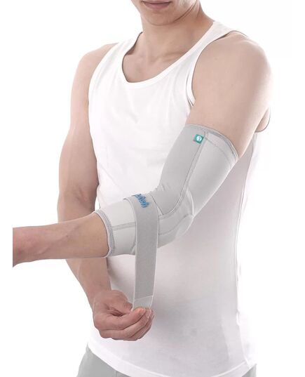 Бандаж компресійний для ліктя Standard, ORT-30801, Orthoteh (Болгарія), Колір: сірий, Розмір: L фото 3
