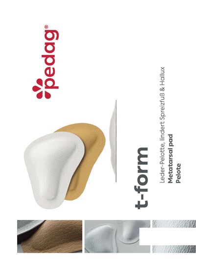 T-образный пелот поперечного свода стопы T-form Pedag 160, Размер: L 