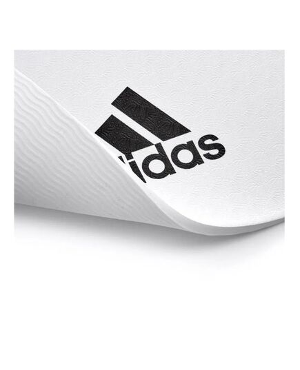 Коврик для йоги Adidas Yoga Mat белый (арт. ADYG-10100WH), Цвет: Белый фото 4
